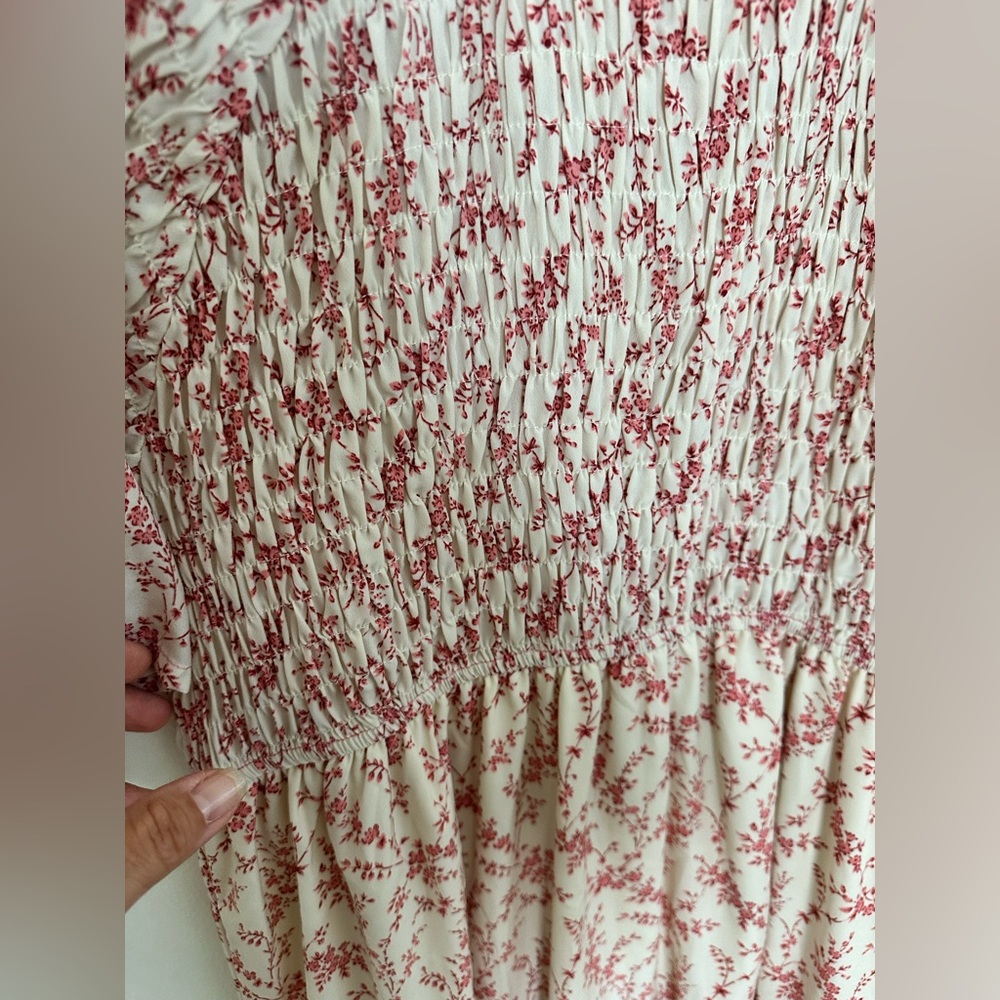 Floral Smocked Dress